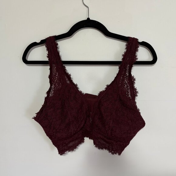 Aerie Purple Lace Bralette - Size X-Large - Picture 1 of 7